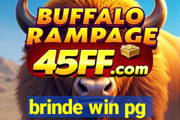 brinde win pg